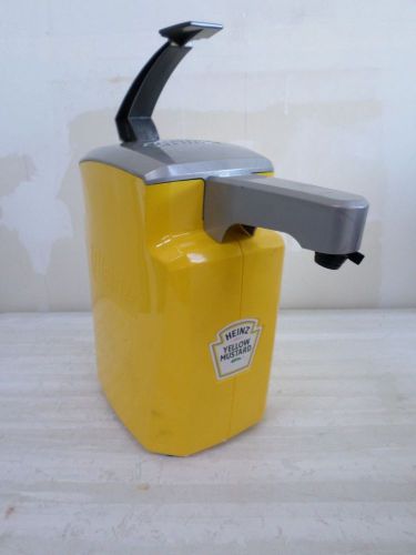 Heinz Keystone 1.5 gal Condiment Pump Dispenser for Mustard