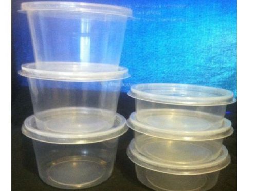 DMG plastic deli containers 32 oz with lids 250 ct Each
