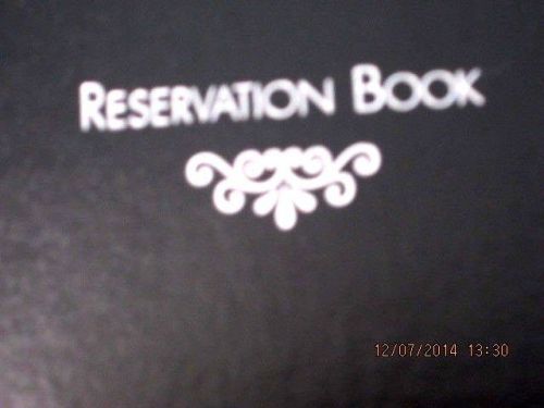 Padded Reservation Book Discover