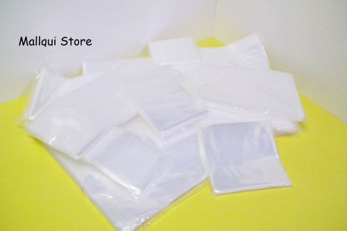 200 clear 12 x 18 poly bags 3.0 mil plastic flat open top for sale