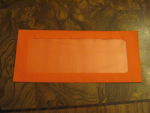 Orange Window Envelopes – 25 each