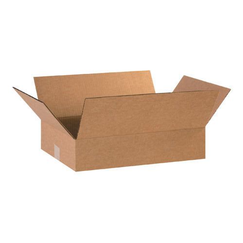 Box partners 24&#034; x 18&#034; x 4&#034; brown corrugated boxes. sold as case of 20 boxes for sale