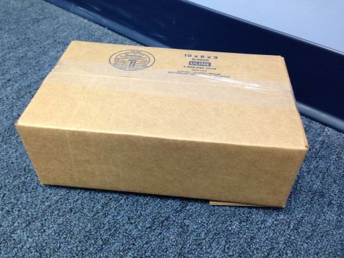 10&#034;x6&#034;x4&#034; Brown Shipping Boxes - Bindle of 25 (Sturdy, High Quality)