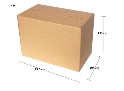 20pcs 7.6&#034;x4&#034;x5.3&#034; Cardboard Packing Shipping Boxes Corrugated Box Carton