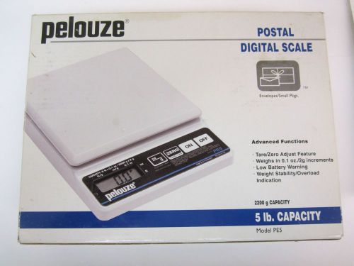 Pelouze 5lb Digital Postal Mail Scale -  Model PE5  - MSRP $83.99