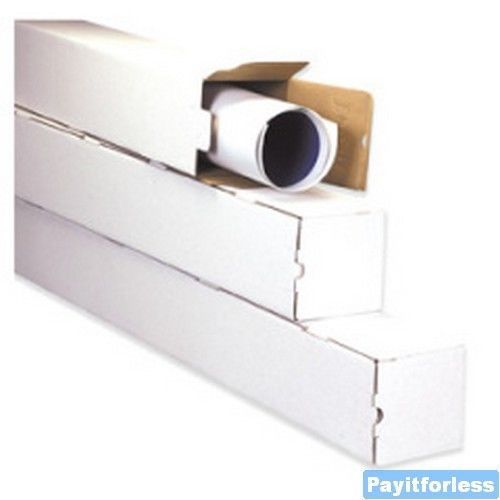 5x5x48 square mailer mailing shipping tubes 50 pc for sale