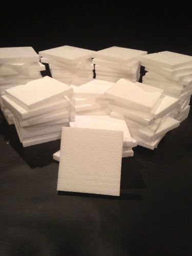 90 pc 4&#034;x4&#034;x1/2&#034; Styrofoam Squares - Crafts &amp; Packaging - Boxed &amp; Free Shipping