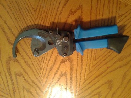 Ideal 35-053 Ratcheting Cable Cutter exclt cond. cutting blade is sharp