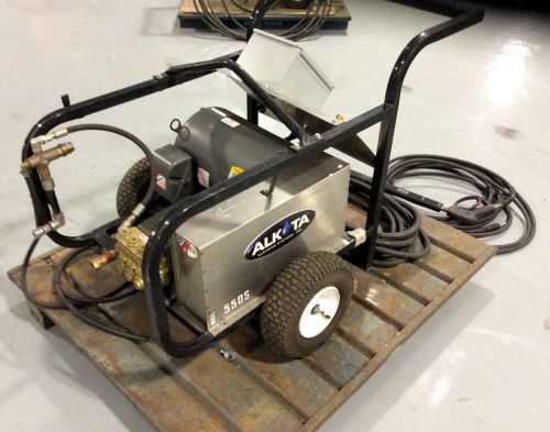 Alkota 550S Electic Cold Water High Pressure Washer, 20Hp, 5000psi, 230/480Vac