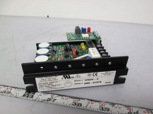 DART Controls 125DV-C DC Motor Speed Control 120/240VAC to 0-90/180VDC 0.5/1HP