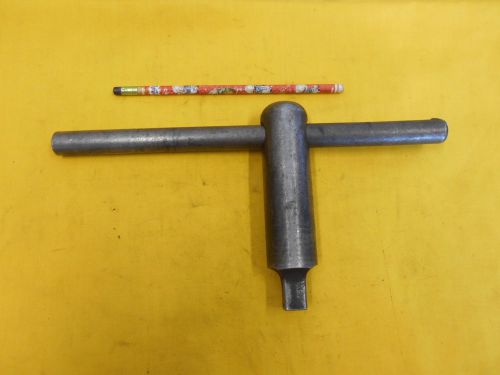 Lathe chuck wrench .655&#034; sq metal engine turret tool for sale