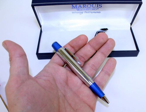 High Quality Waterford Ink Pen, Marquis Waterford Writing Instruments Blue