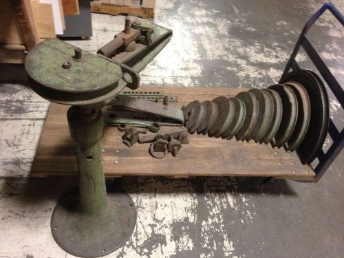 Vintage american pipe bender company p75 pipe bender and dies from poultney, vt for sale