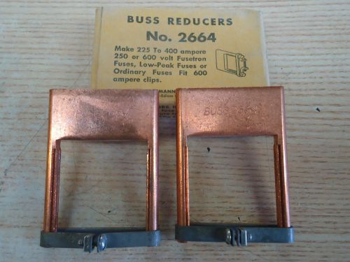 BUSS  No.2664  REDUCER by Bussman Mfg. 1 pair