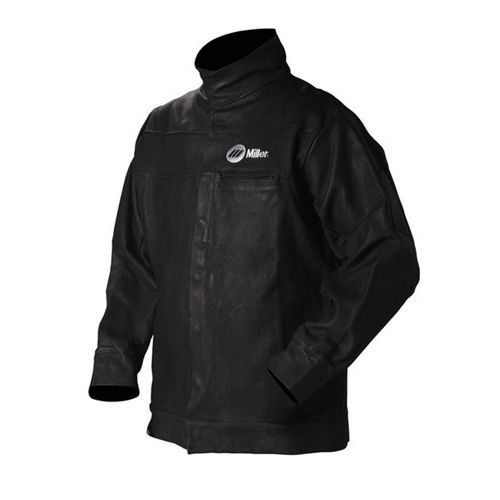 Miller Leather Welding Jacket (Size: Medium)