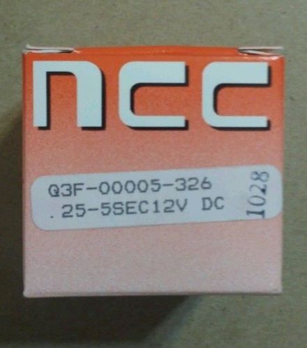 NCC Q3F-00005-326 Delay On Break Cube Timer