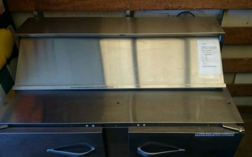 Traulsen 48&#034; Sandwich prep table refrigerator a nice  sandwich  prep table