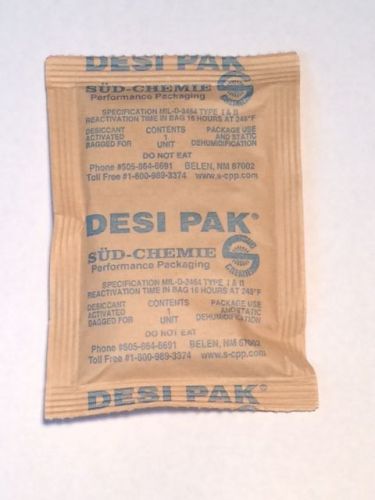 10-pak desi pak clay desiccant packets - new! for sale