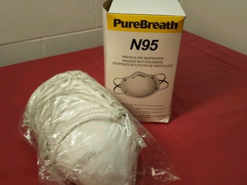 N95 Dust Masks Particulate Respirators-- CREWS 20 pack
