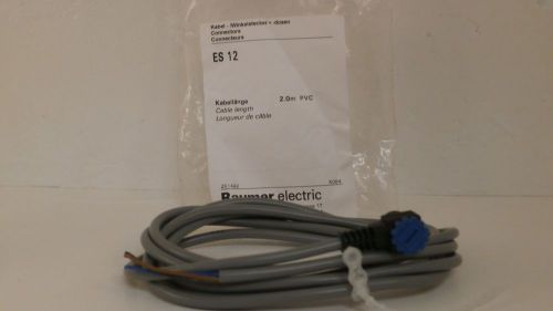 BAUMER ELECTRIC CABLE CONNECTOR- 2 METERS  ES 12 *NEW SURPLUS*