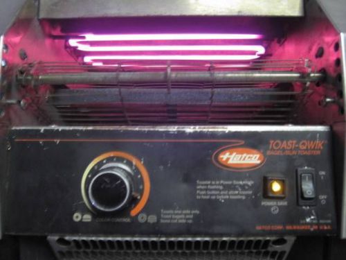 Hatco countertop conveyor toaster qwik tq-10 bread bun bagel 2&#034;opening 208v/1ph. for sale