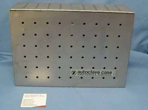 Hall Surgical Micro 100 Drill Saw Autoclave Case 5052-12