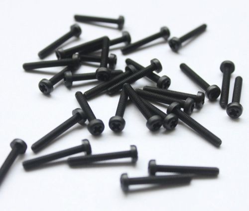 Black nylon phillips screws m3x20 m3 nylon nut m3 washer qty 84pcs ns30620b for sale