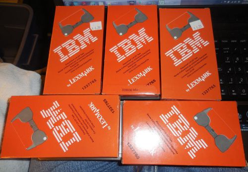 New Lot of  5 IBM by LEXMARK EASYSTRIKE LIFT-OFF TAPES  #1337765 typewriter tape