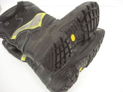 Globe supreme leather structural firefighter fire boots.... 06/12...8.5 m...l142 for sale