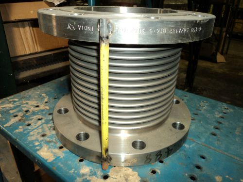 EXPANSION JOINT 6&#039;&#039;DIA. 150LBS FLANGED C/W SS316 PIPE SPEC 11GA SS ASME