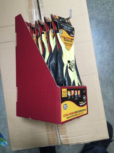 PRO SERIES NITRILE DIPPED WC KEVLAR WORK GLOVE  37713 60 PAIRS WITH DISPLAY