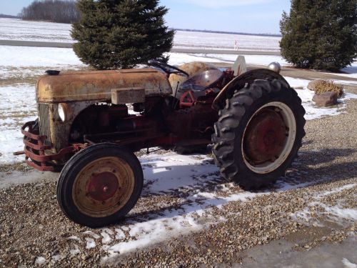 Vintage Ford 9N Farm Tractor