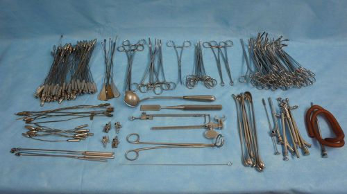 Gall bladder instruments set (133 pieces) for sale