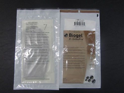 61ea 47670 Biogel PI OrthoPro Size 7 Molnlycke Healthcare Brown synthetic
