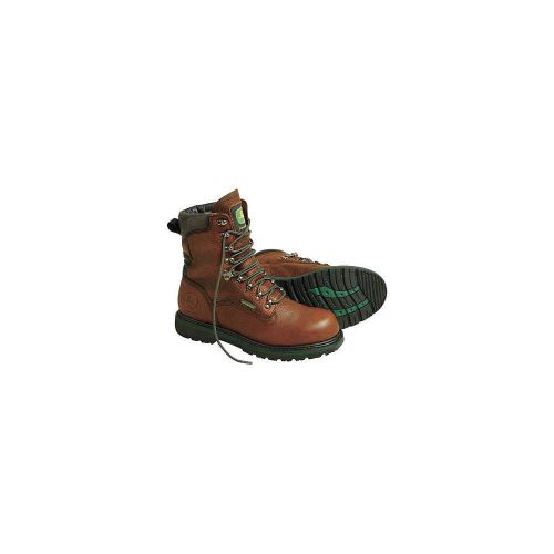 Work Boots, Pln, Mens, 8-1/2W, Brown, 1PR JD8283 8.5 WIDE