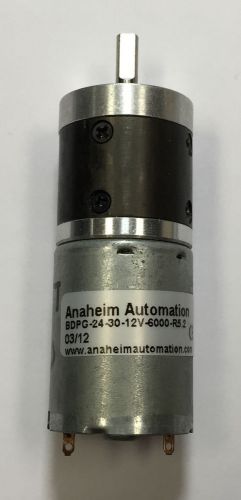 Anaheim Automation BDPG-24-30-12V-6000-R5.2 Brushless DC Planetary Gearmotor