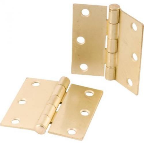 Anvil mark butt hinges 3 1/2&#034; bright brass anvil mark doorknobs 807304 for sale