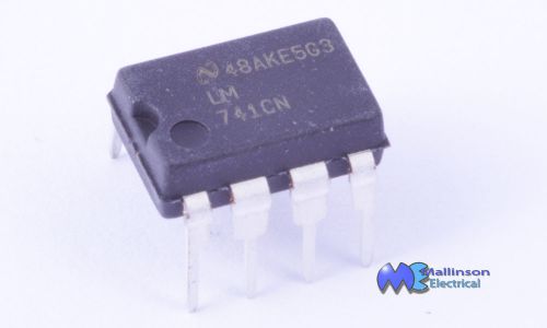 Lm741 opamp ic 741 ua741 8 pin dil dip8 for sale