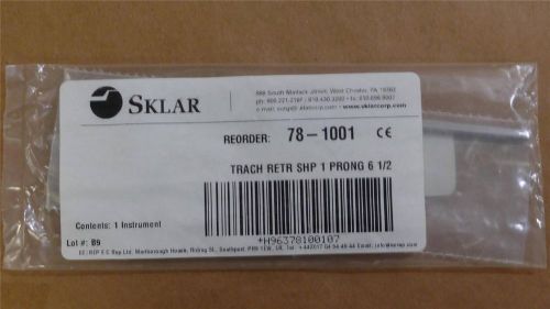 SKLAR Tracheal Retractor # 78-1001 Stainless Steel Size 6 1/2 - One Prong