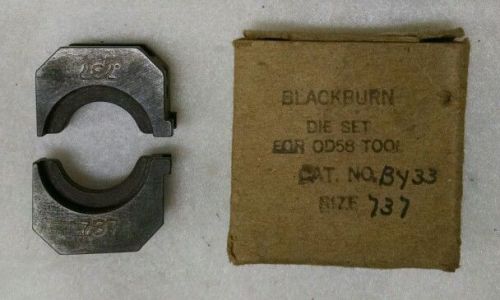 Blackburn OD58 compression tool Die Set - .737 - crimper electrical