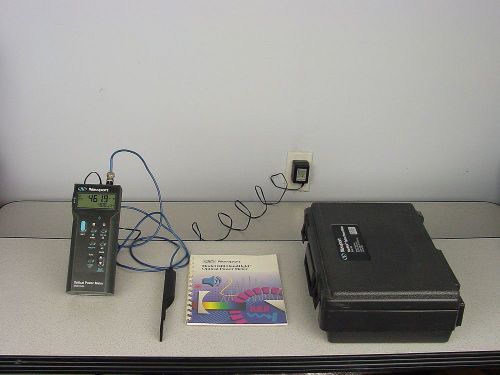 Newport 840-C handheld optical power meter, 818-ST detector (400-1100 nm, 2 W)