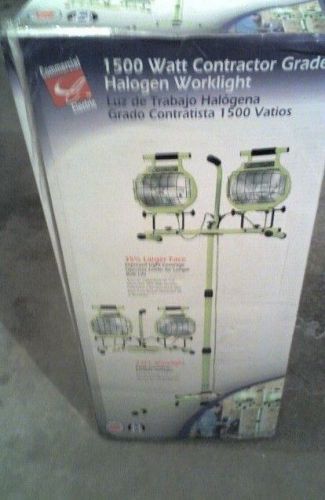 2 sets 2 stands 2 light pairs,Contractor work light stands Yard lights emergency