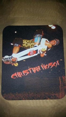 Christian Hosoi mousepad skateboard legend Vans quicksilver