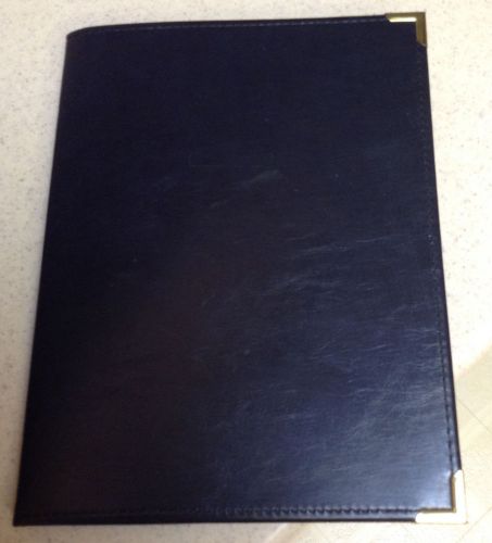Legal Pad Portfolio Leather Bound with Tablet  12 x 8