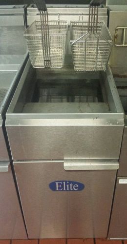 Imperial Elite Series 40 LB Commercial Gas Deep Fryer, EFS-40, Foodservice