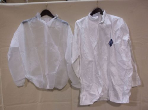 10 disposable collared shirts, xl + 50 disposable light jackets, l for sale