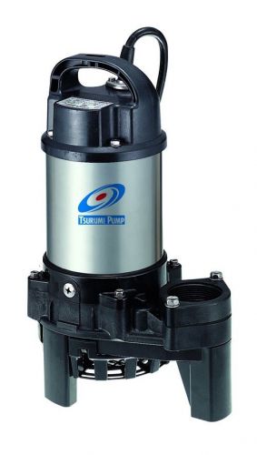 Tsurumi submersible pond 2&#034; trash pump stainless steel pu series 50pu2.4s for sale