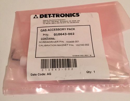 NEW DET-TRONICS GAS AND FLAME DETECTOR ACCESSORY CALIBRATION KIT
