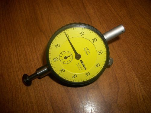 Mitutoyo No. 2046F-01 Indicator .01MM L@@K No Reserve Machinist Tool Inspection
