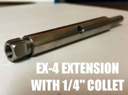 EX-4 1/4&#034; Inch Extension Collet Tungsten Carbide Tool Holder Drill Toolholder